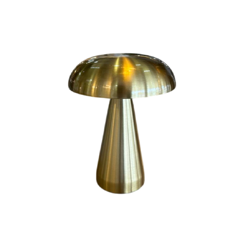 VELADOR HONGO INALAMBRICO METAL BRONCE